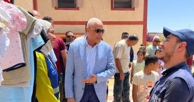 فعالية إنسانية لدعم مصابي غزة في شمال سيناء