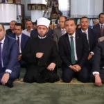 افتتاح المسجد القبلي في منوف بمناسبة عيدها القومي 120