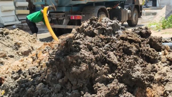 مياه القناة تحل أزمة المياه بعمارات أمانكو
