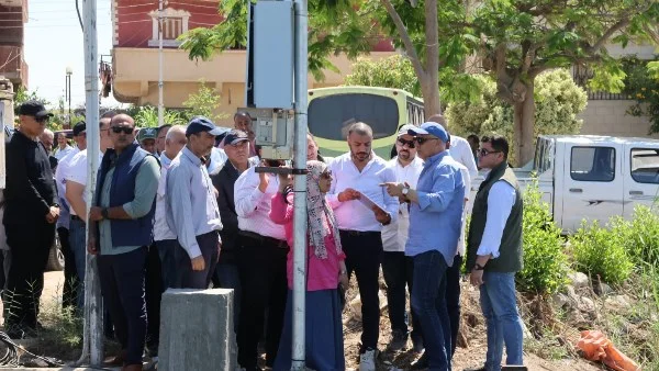 وزير الري يزور الإسماعيلية لمتابعة حالة الري