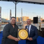 تكريم هشام سلام من نقابة العلميين بالدقهلية