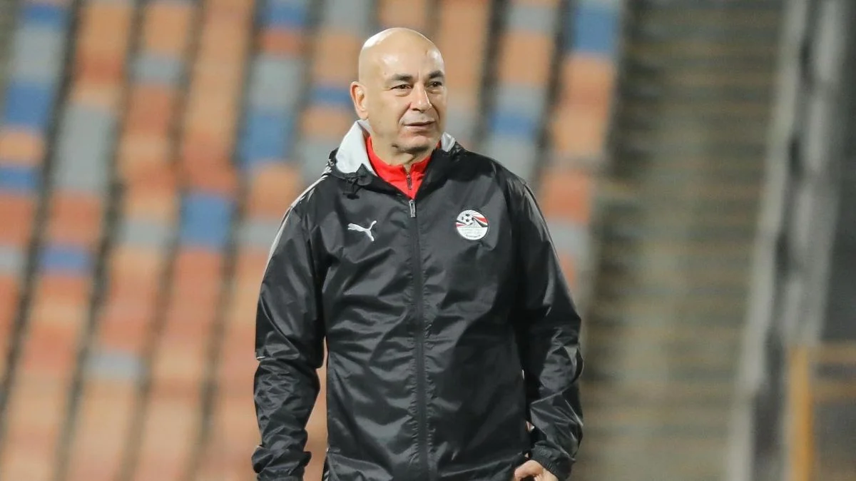 مؤتمر صحفي لحسام حسن قبل لقاء بلجيكا في كأس العالم