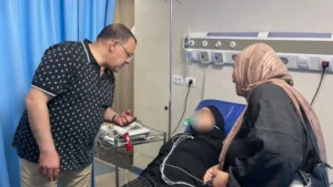 متابعة مدير الرعاية الصحية ببورسعيد لجودة الخدمات الطبية
