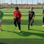 تدريبات رياضية لذوي الإعاقة البصرية في الوادي الجديد