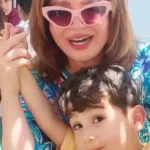 إلهام شاهين تحتفل بتخرج ابن شقيقها من الحضانة