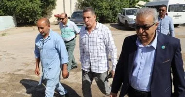تفقد ميداني لرئيس "صرف صحي الإسكندرية" في محطة المعمورة