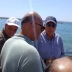 وزير الري يتفقد أعمال حماية الشواطئ بالإسكندرية