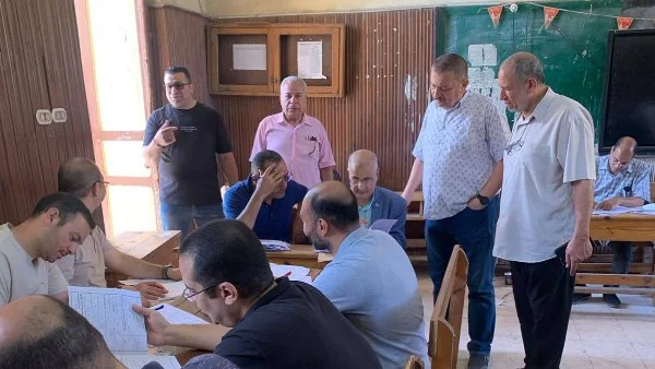استمرار أعمال تقدير درجات الإعدادية في المنوفية