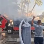السيطرة على حريق في سيارة نقل بأسيوط