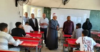 إعادة توزيع درجات امتحانات النحو والفيزياء بالأزهر