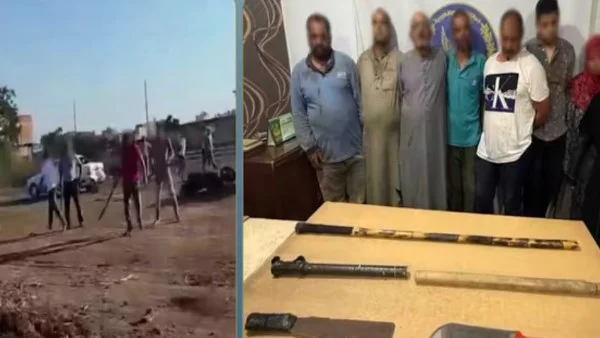 مشاجرة بالأسلحة البيضاء والعصي في البحيرة