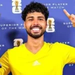 محمود أبو ندى يُتوج أفضل لاعب في مباراة قطر وسويسرا