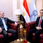استقبال وزير المالية قبيل صالون ماسبيرو الثقافي