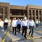 زيارة وزير النقل لمحطات الخط الثاني للقطار السريع