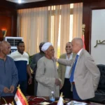 محافظ الأقصر يستقبل وفد أهالي قرية الحبيل