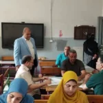 وكيل تعليم المنوفية يتابع تقدير درجات الشهادة الإعدادية