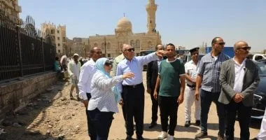 تفقد محافظ القاهرة لمشروعات تطوير "سور مجرى العيون"