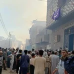 حريق في 8 منازل بقرية دير شو بأسيوط