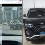 ضبط قائد سيارة تسير عكس الاتجاه في القاهرة