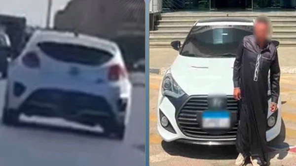 ضبط قائد سيارة طمس لوحاتها في القاهرة
