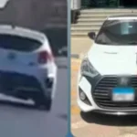 ضبط قائد سيارة طمس لوحاتها بالجيزة