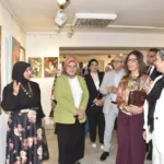 وزيرة الثقافة تفتتح معرض اصنع أخضر بمتحف أحمد شوقي