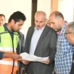 رئيس جامعة قناة السويس يتفقد مبنى كلية الألسن الجديد