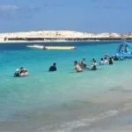 مصيف مطروح يستقبل المصطافين بأجواء منعشة
