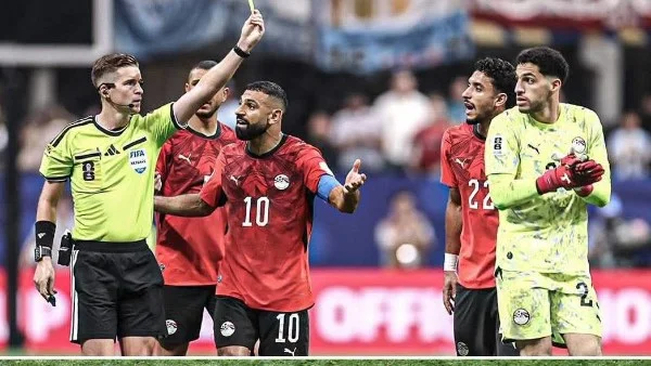 خطأ إجرائي في مباراة مصر والأرجنتين