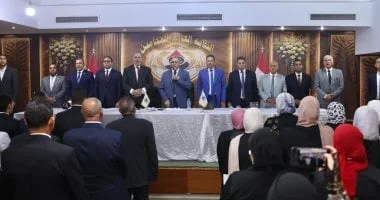 حلف اليمين للمحامين الجدد في نقابة المحامين المصرية