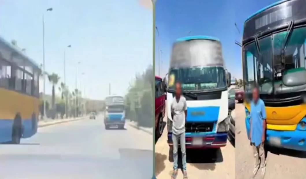 ضبط سائقي أتوبيسين اخترقا القانون بالقاهرة