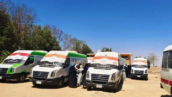 قافلة طبية تكشف على 1086 مواطنًا في وادي العرب بأسوان