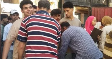 دخول طلاب الثانوية العامة في القليوبية للامتحانات