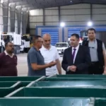 توريد صناديق قمامة جديدة لتحسين النظافة في دمياط