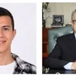 محافظ بني سويف يهنئ الطالب بدر محمود المتفوق