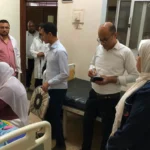 جولة تفقدية لمستشفى المنشأة المركزي بسوهاج