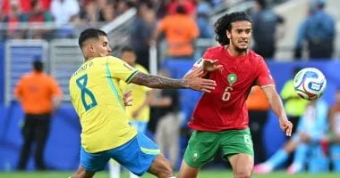 أيوب بوعدي: فخور بتمثيل المغرب رغم الخسارة أمام فرنسا