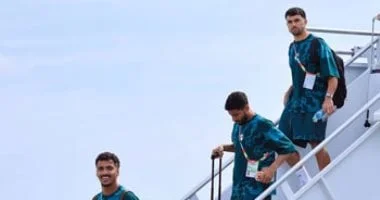 بعثة منتخب مصر تصل القاهرة بعد مشاركة تاريخية بالمونديال