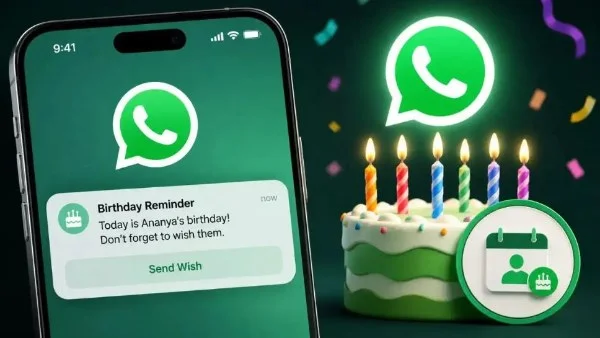 واتساب يطور ميزة جديدة لتذكيرك بأعياد الميلاد