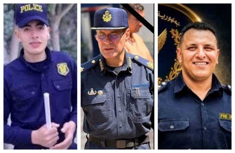 رابطة الحوادث والقضايا تنعى شهداء الحماية المدنية