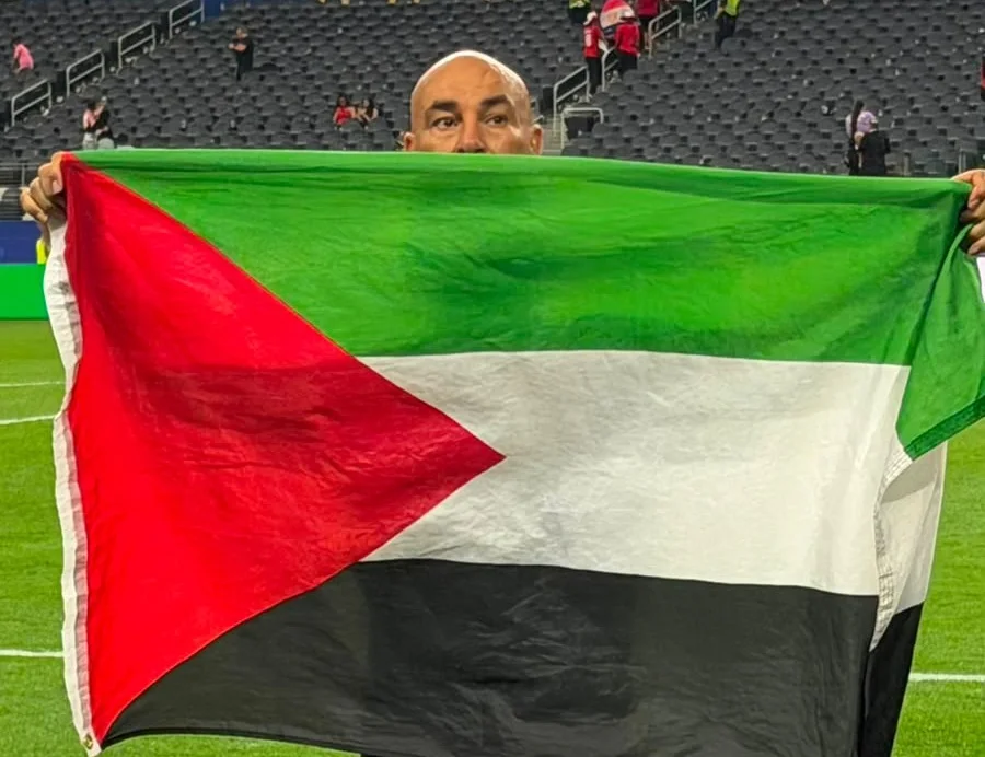 تهنئة فلسطينية لمصر على أداء منتخبها في كأس العالم