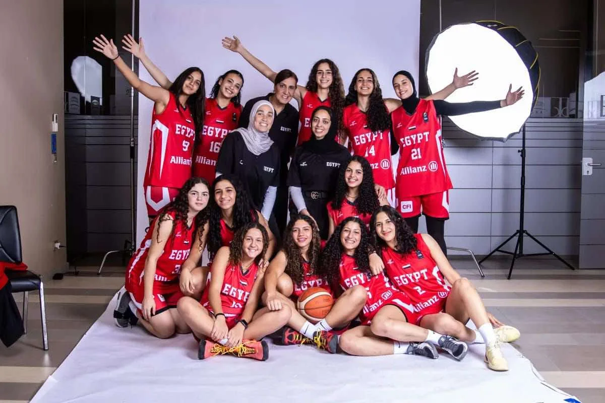 منتخب مصر لناشئات السلة في كأس العالم تحت 17 عامًا بالتشيك