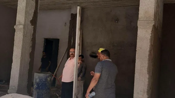 إيقاف أعمال بناء مخالفة في عرابيا بالبحر الأحمر
