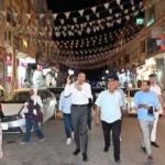 جولة ليلية لمحافظ جنوب سيناء في شوارع طور سيناء