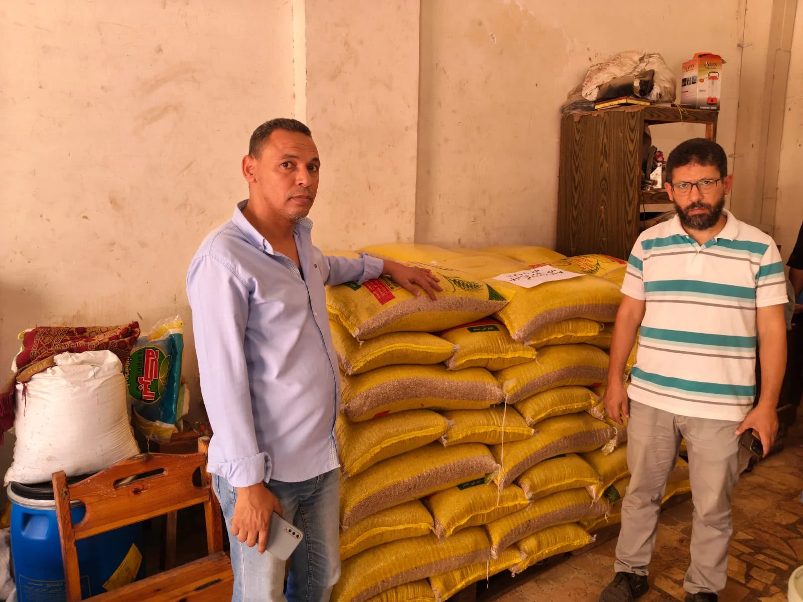 ضبط 2 طن من القمح المحلي المحظور في الإسكندرية