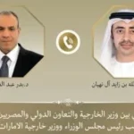 تعاون مصري إماراتي لتعزيز العلاقات الثنائية