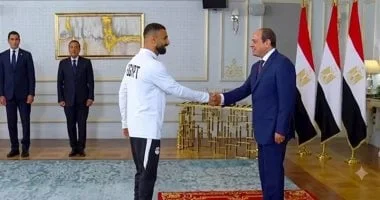محمد صلاح يشكر السيسي على الدعم بعد إنجاز كأس العالم