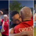 استقبال حار لمصطفى شوبير بعد تاريخه في المونديال