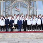 تكريم السيسي يدعم المنتخب المصري ويدخل السعادة للقلوب