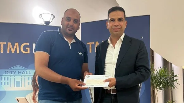 عبدالرحيم يحصل على 100 ألف جنيه تكريماً له من هشام طلعت مصطفى
